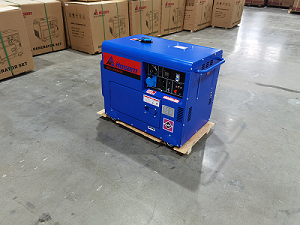 6kW Portable Diesel Generator in Testing