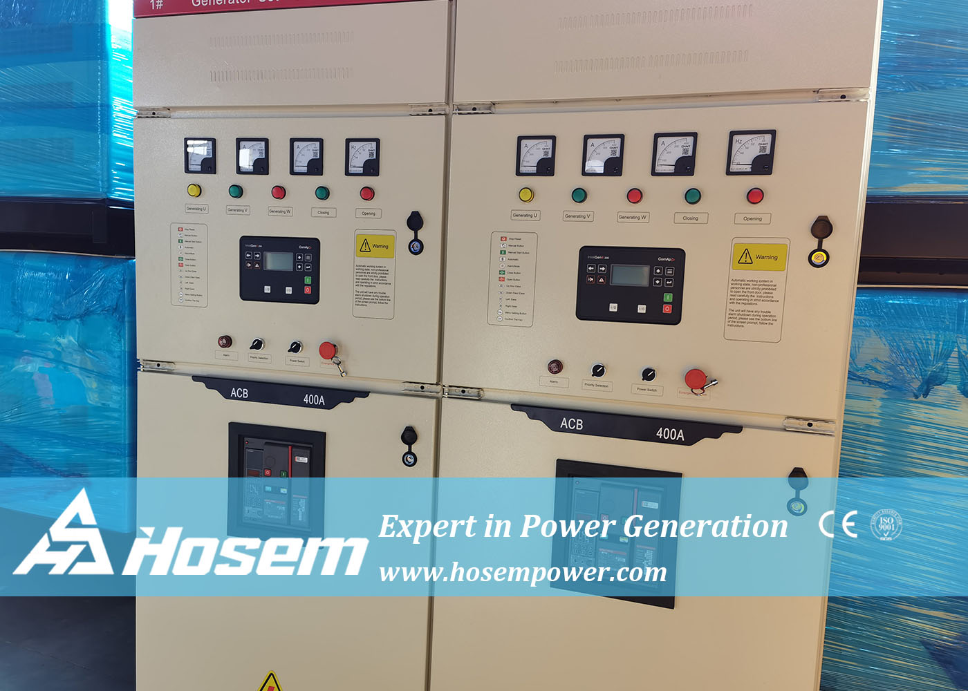 generator synchronization panel