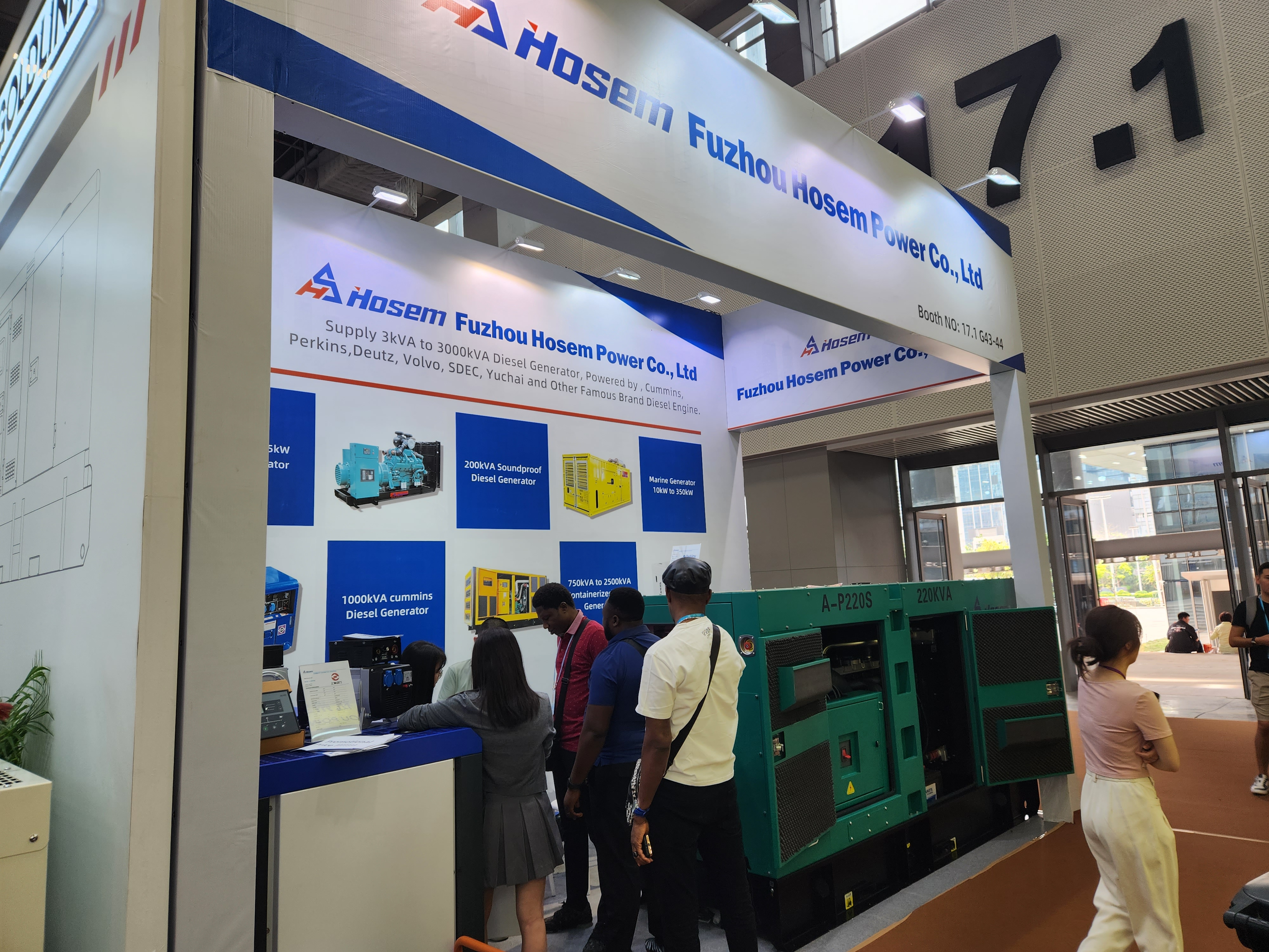 Fuzhou Hosem Power in Canton Fair