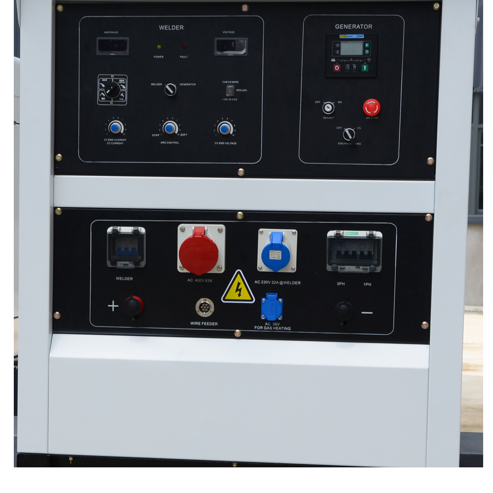 Engine Driven Welders Control Panel