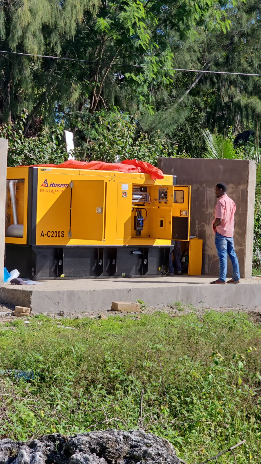 200kVA Cummins Diesel Generator Installed in Zanzibar