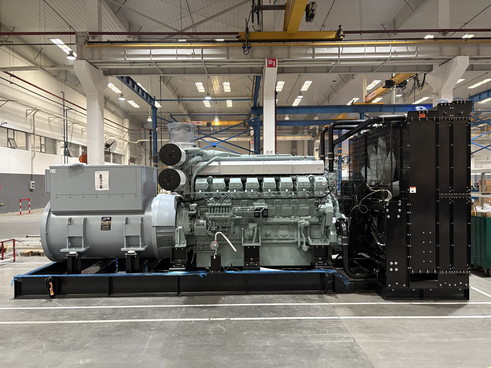 6.3kV 2000kVA Diesel Generator  Mitsubishi S16R-PTAA2-C
