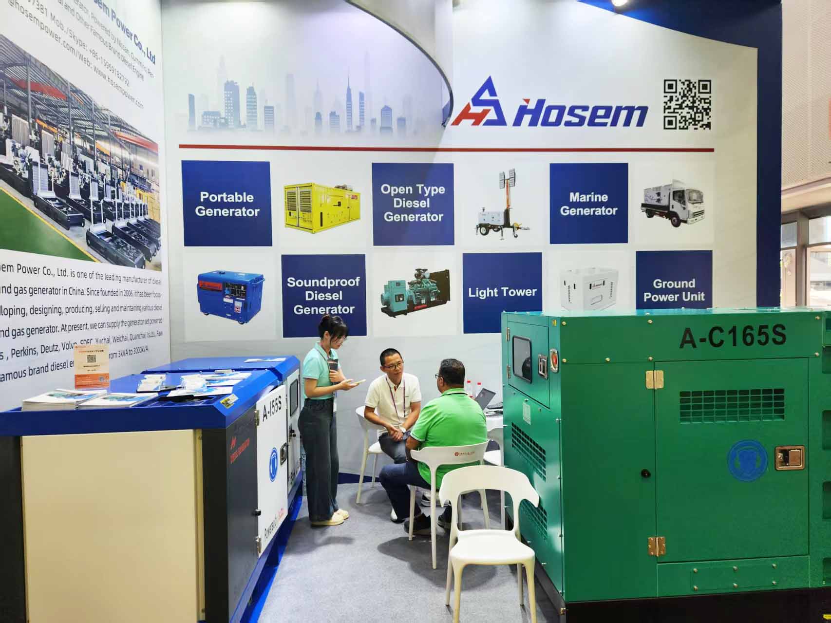 Hosem Power Successfully Participated in the 138th Canton Fair Hosem Power Successfully Participated in the 138th Canton Fair