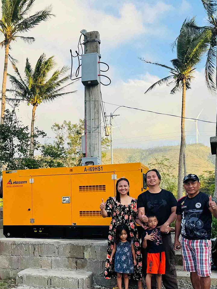 Hosem 50kVA Isuzu Generator Delivered for Hotel Standby Power