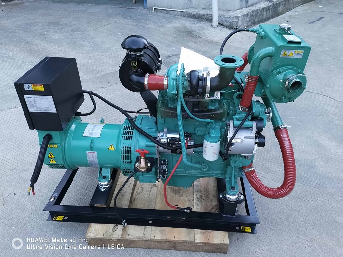 20kW Marine Generator with Cummins Engine Dispatch to Oversea Customer