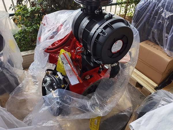 Delivery Cummins QSB3.9-P115 Engine for Water Pump Application for Cambodia