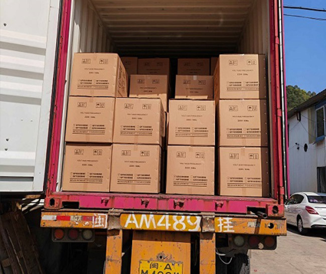 Full 40HQ Container of Portable Gasoline Generators Enroute to Egypt!