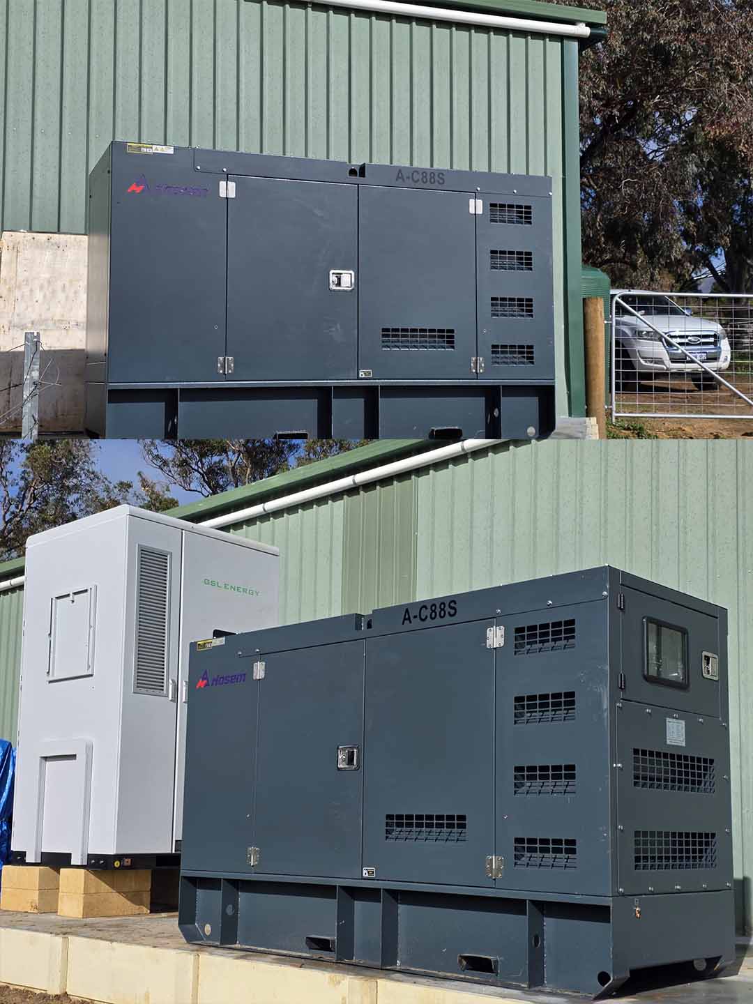 80kVA Cummins Diesel Generator Successfully Installed in Australia | Hosem Power
